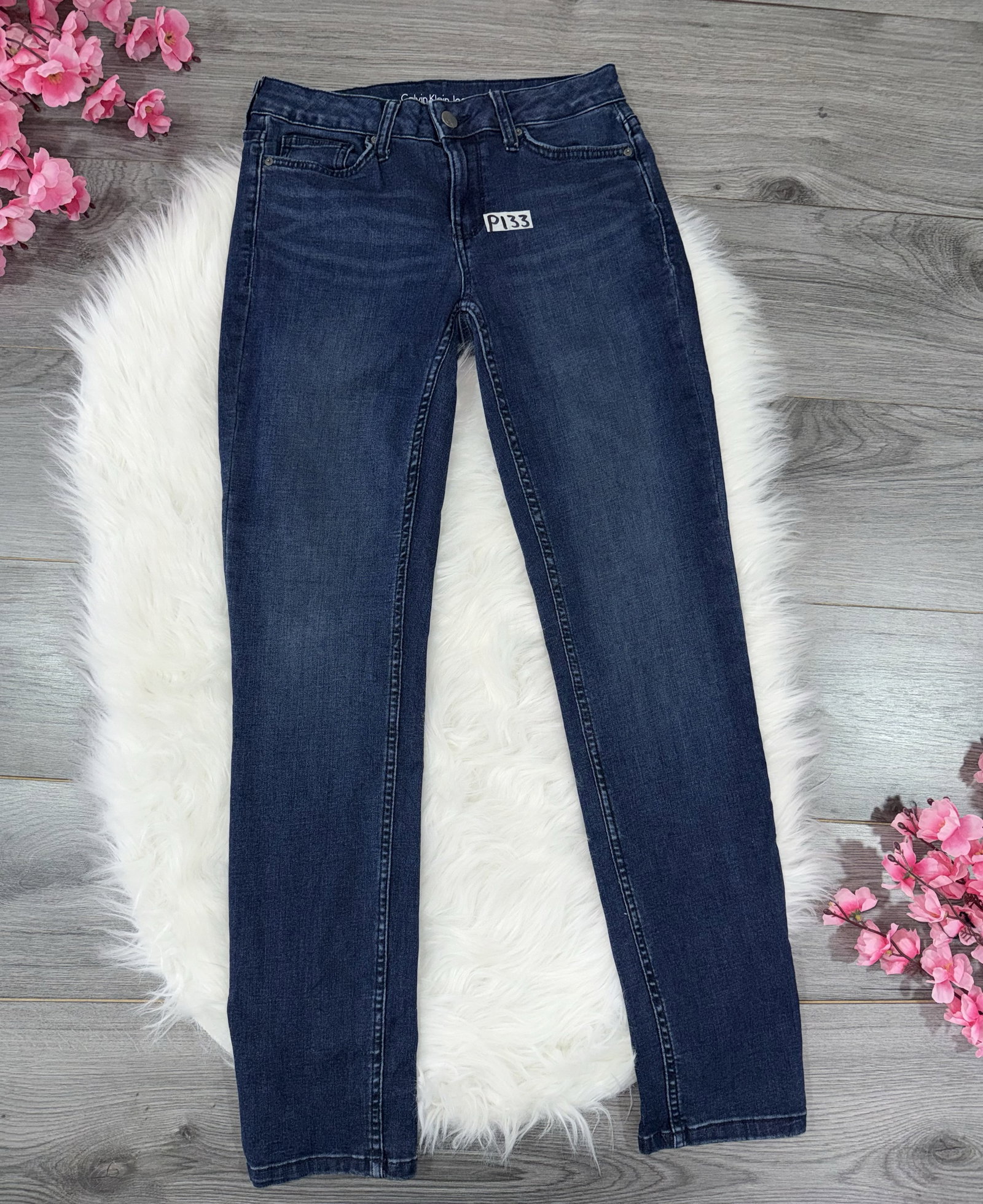 Jeans Calvin Klein Ultimate Skinny Azul Oscuro Talla 4x30