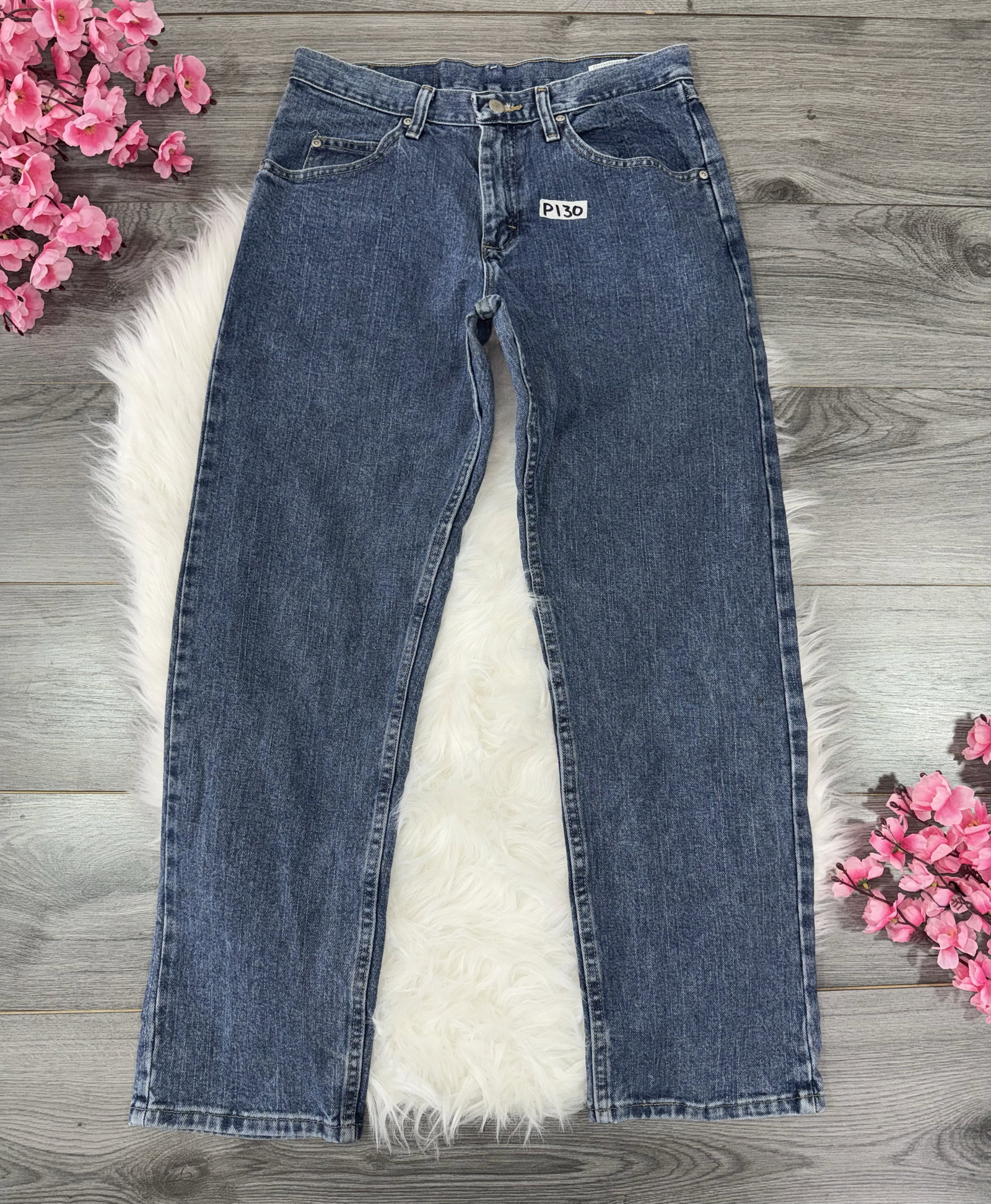 Jeans Wrangler Relaxed Fit Talla 30x30 Corte Recto