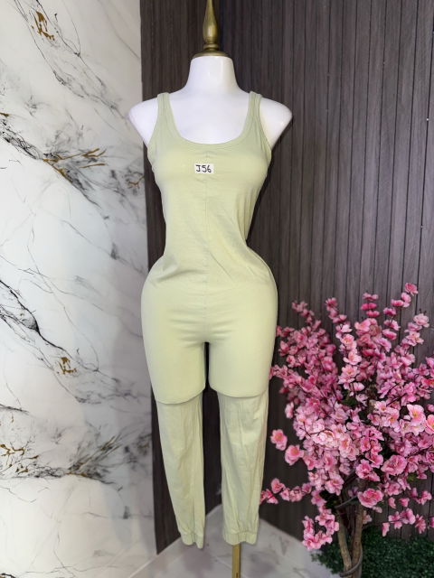 Jumpsuit Verde Pistache Zara - Talla S