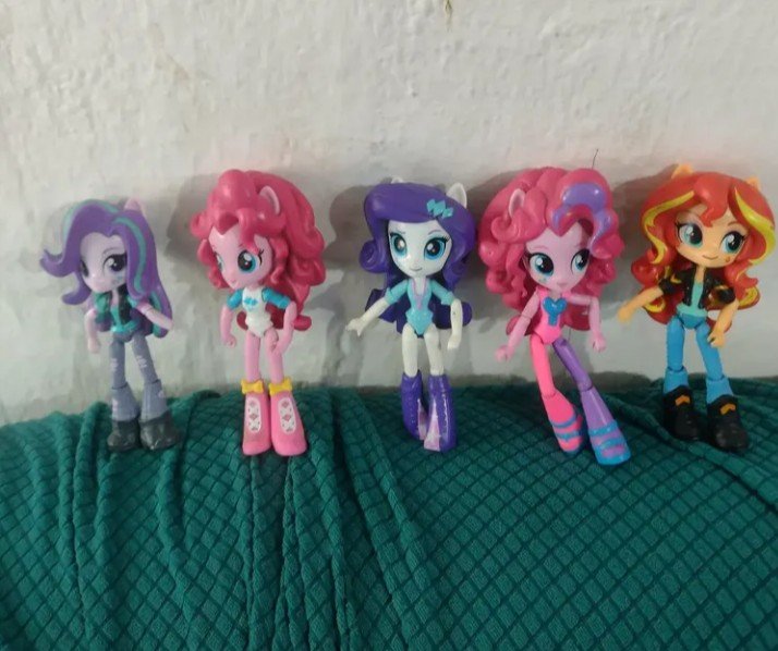5 muñecas equestria girls my little pony Hasbro 2016