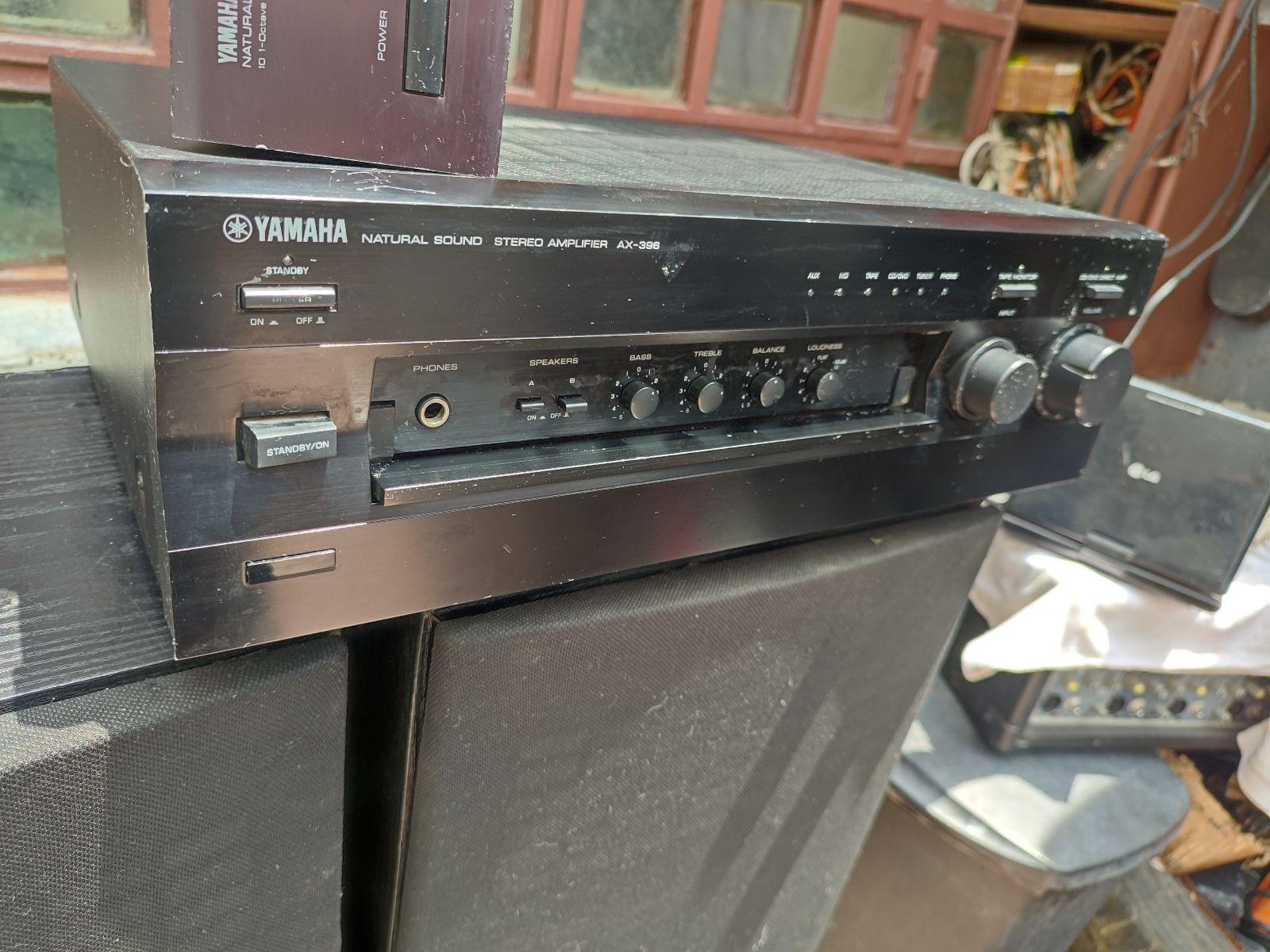 AMPLIFICADOR VINTAGE RECEIVER YAMAHA  JAPONES AX396 150W A 8 OHMS 