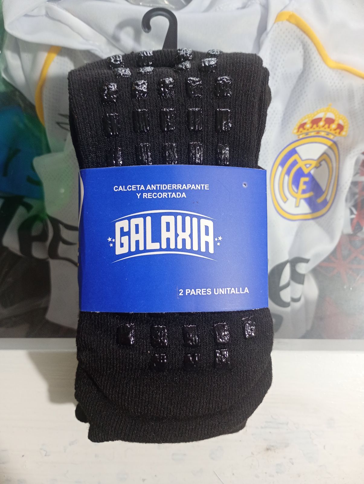 Kit Calcetas Antiderrapantes + Calcetas Recortadas para Fútbol. Nuevas