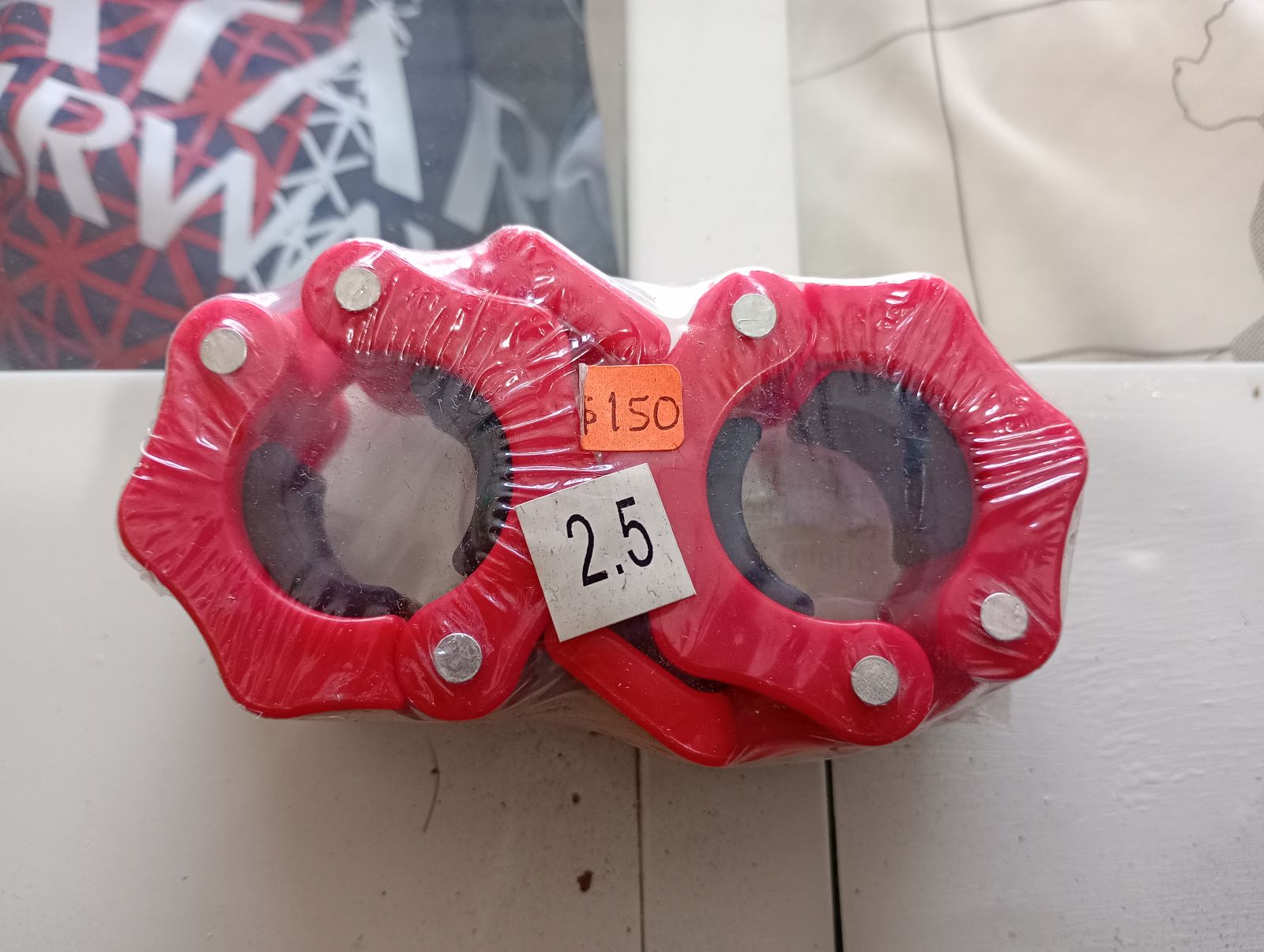 Seguros de palanca para barra estándar 25 mm