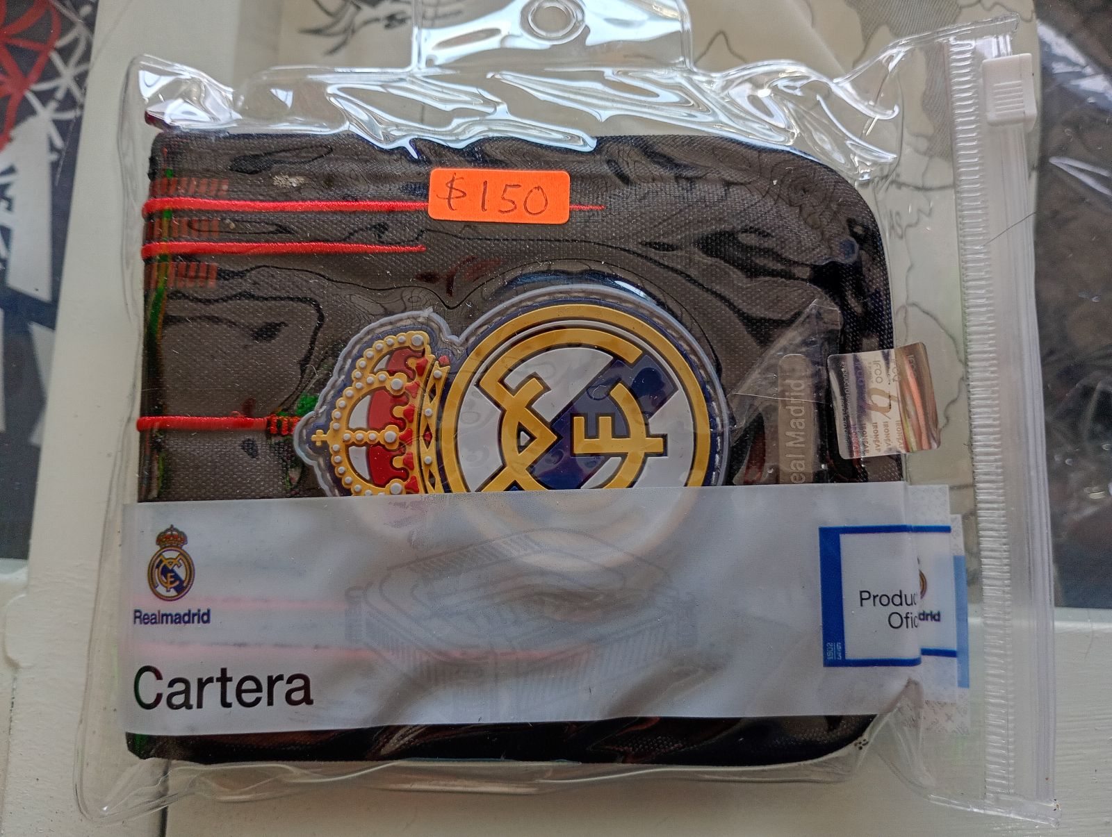 Cartera diseño Real Madrid oficial