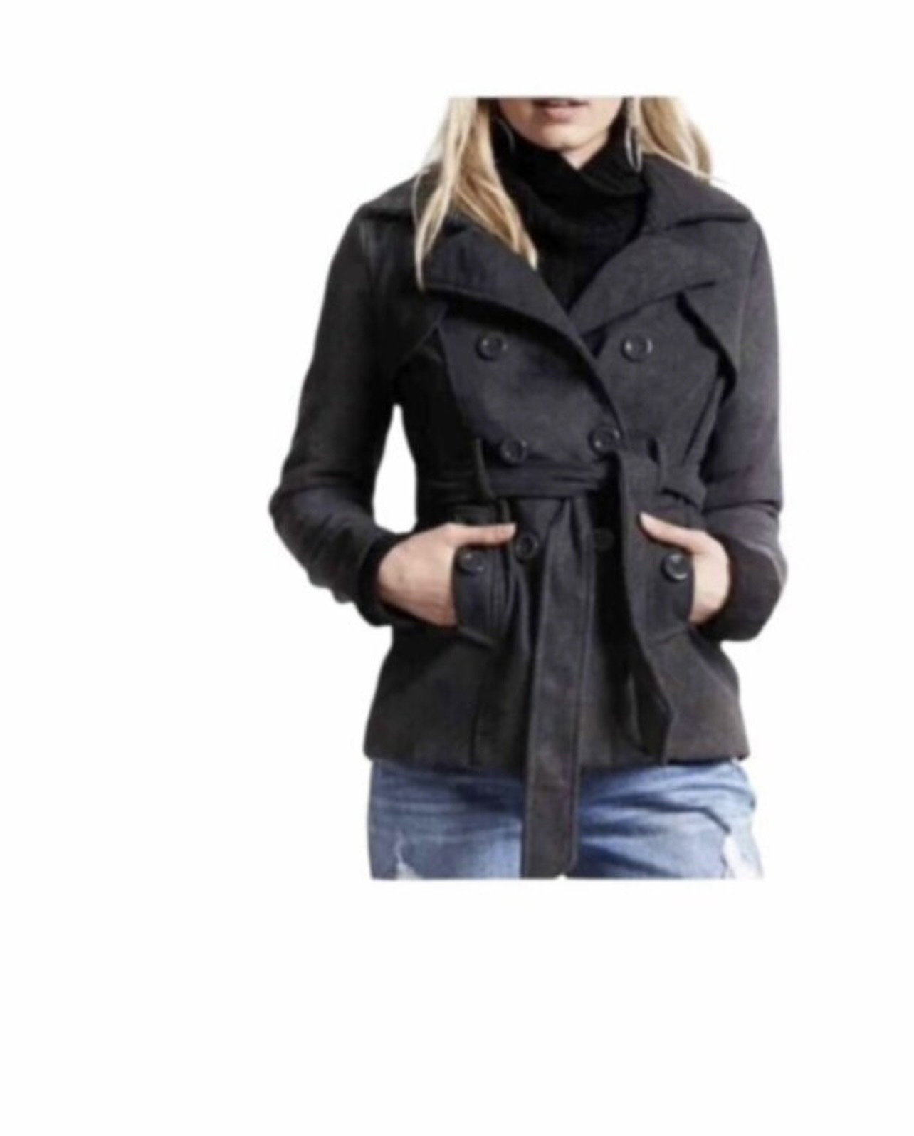 Abrigo Gris Oxford 