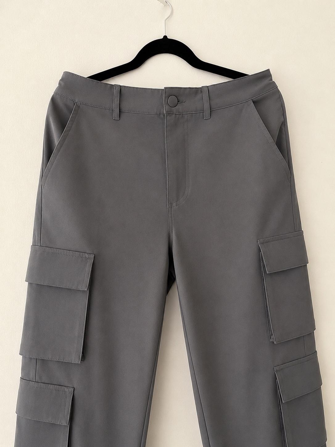 Pantalon Cargo Gris oscuro 