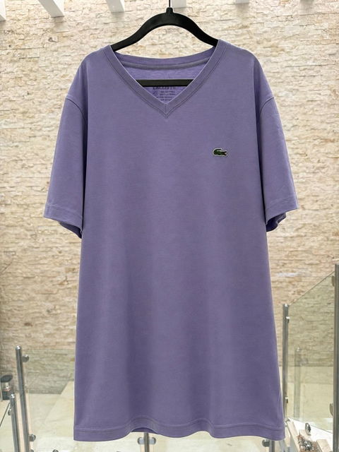 Camisa morada Lacoste talla M