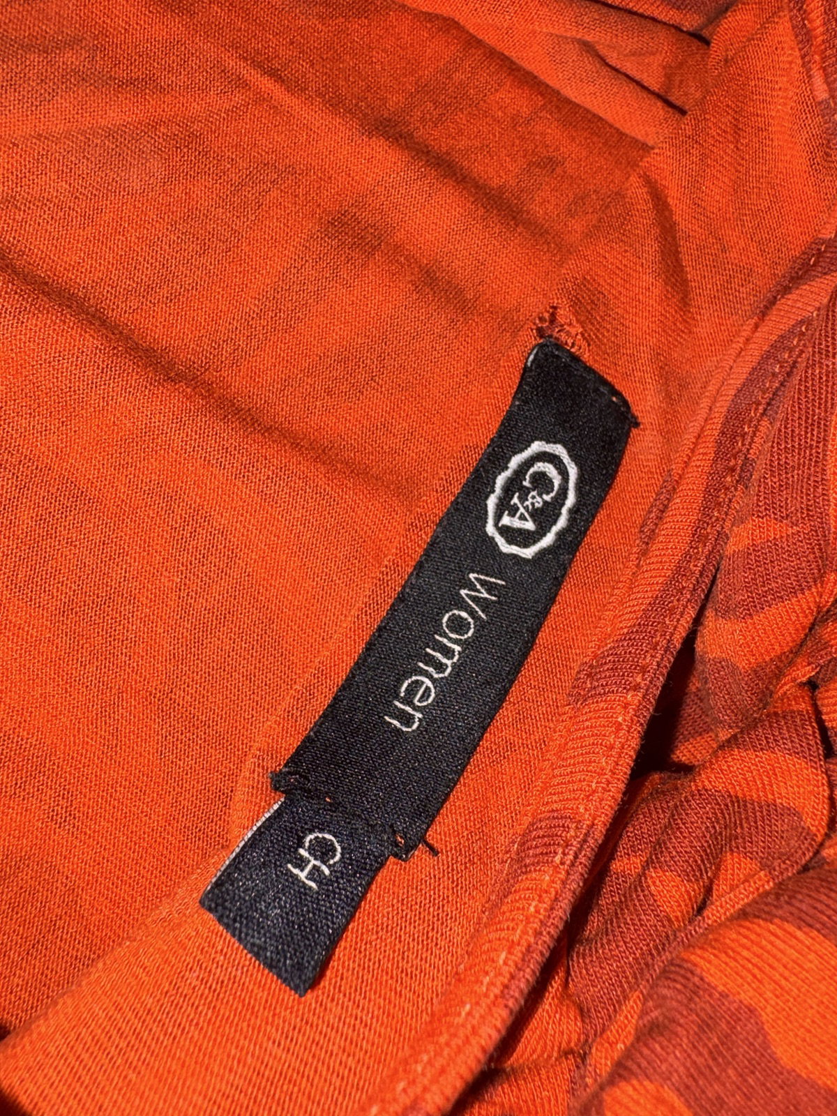 Playera de Mujer Naranja 