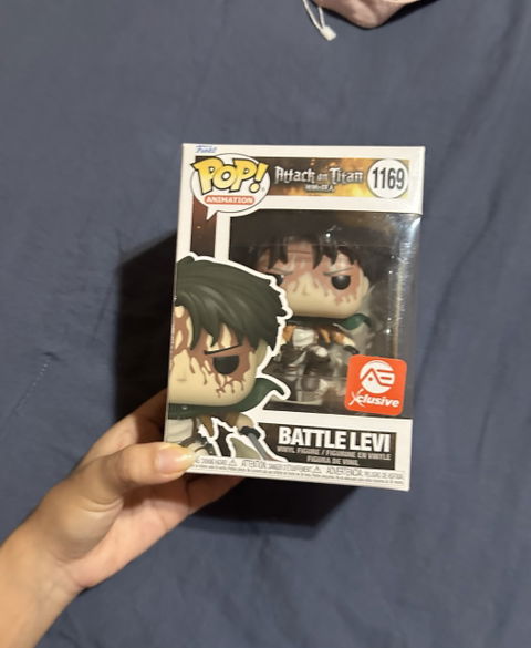 Funko Pop! Attack on Titan - Battle Levi (1169) Exclusivo