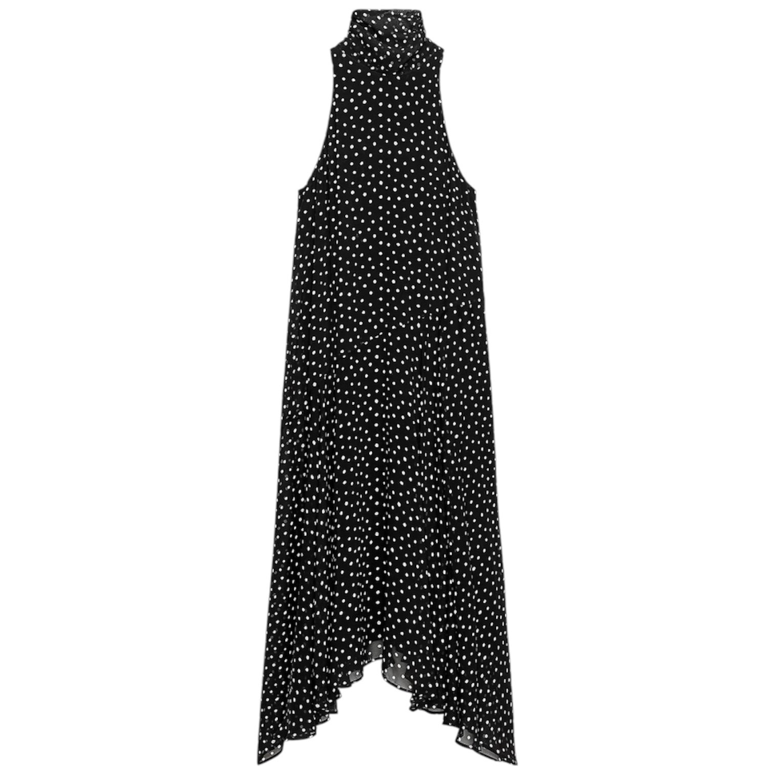 Vestido Zara Polka Dots Midi Talla S Nuevo