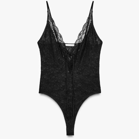 Body de encaje Zara nuevo con etiqueta talla M