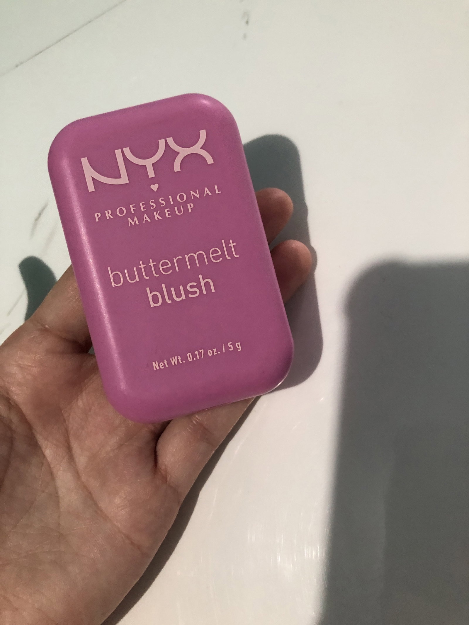Blush NYX Buttermelt tono 1 My Butta Half