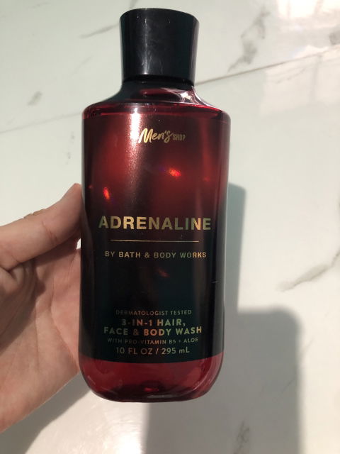 Jabón Corporal 3 en 1 Adrenaline - Bath & Body Works - Nuevo