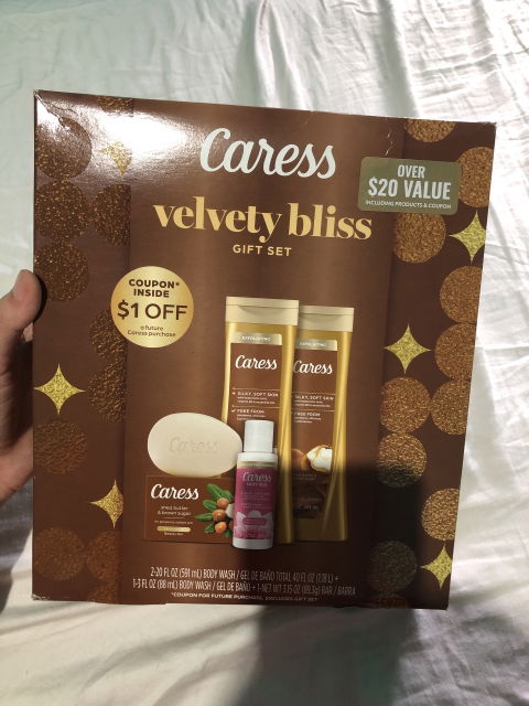 Set de Regalo Caress Velvety Bliss - Jabón y Gel de Baño