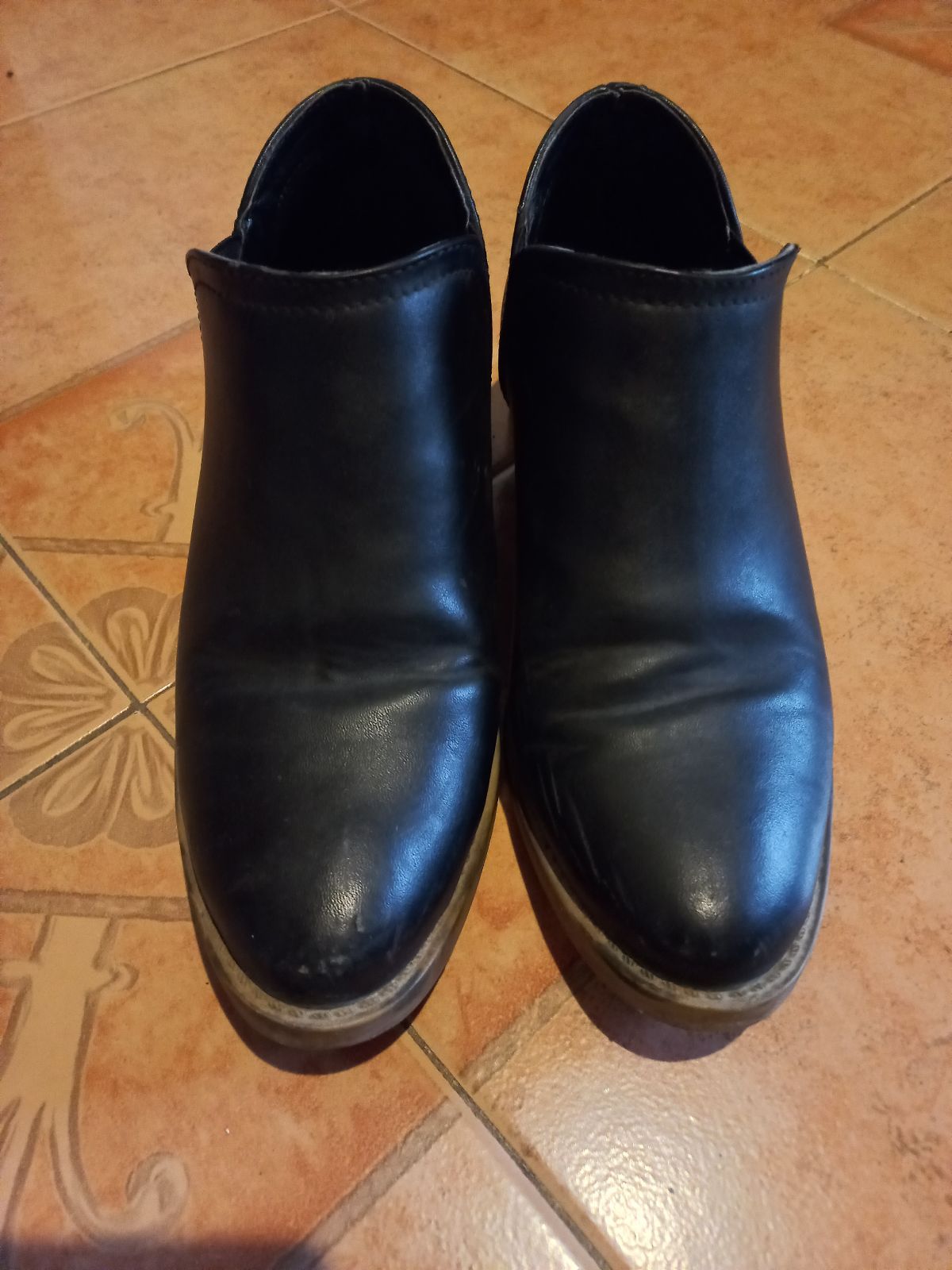 Botines de piel negros Mosca en buen estado