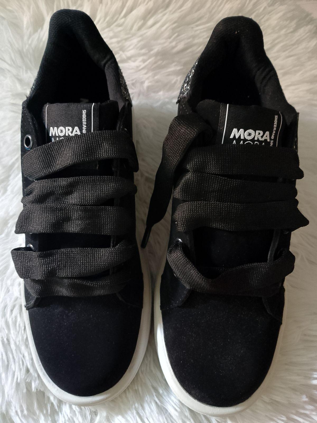 Tenis urbanos de plataforma Mora Mora nuevos talla 5