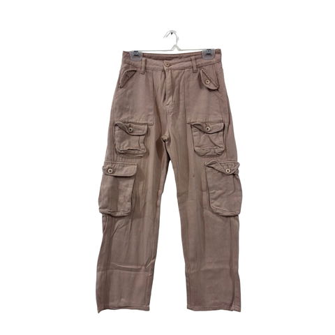 Pantalón cargo beige