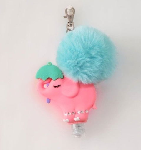 Holder Antibacterial Con Luz y Llavero.