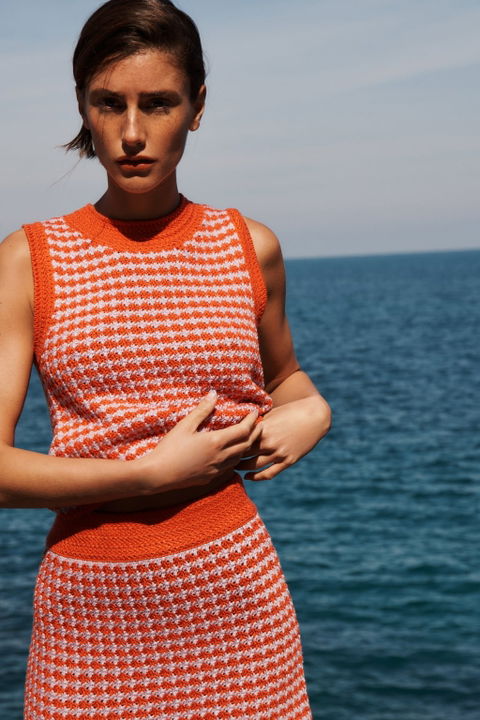 Top tejido Zara Crochet MX 28