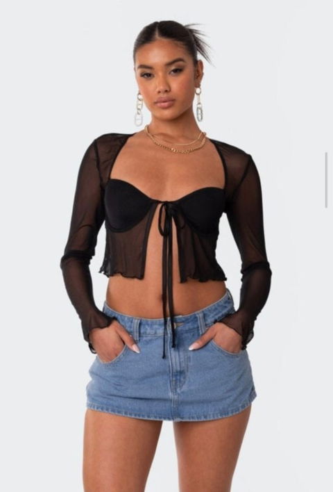 Top mesh urbano dark edikted