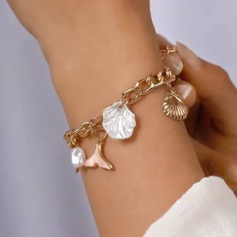 Brazalete Cola de Sirena en Acero Inoxidable