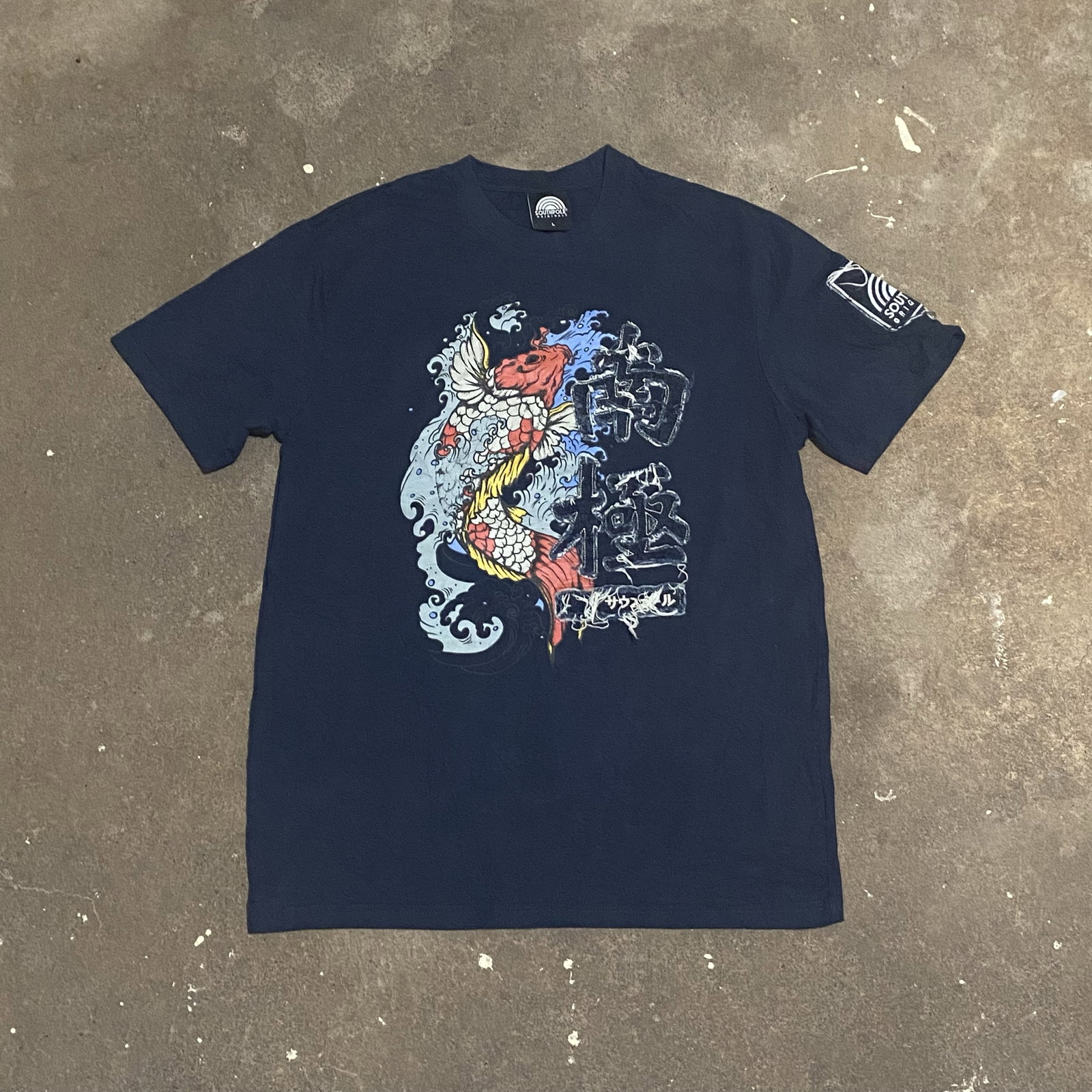 Playera Y2K Southpole Bordada