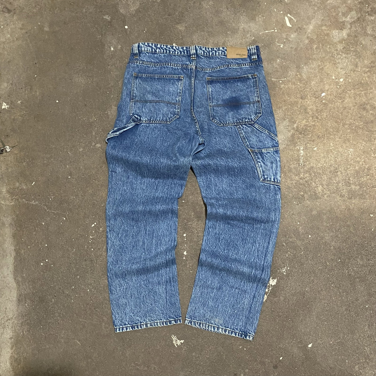 Pantalon Denim  double knee Carpenter Talla 34