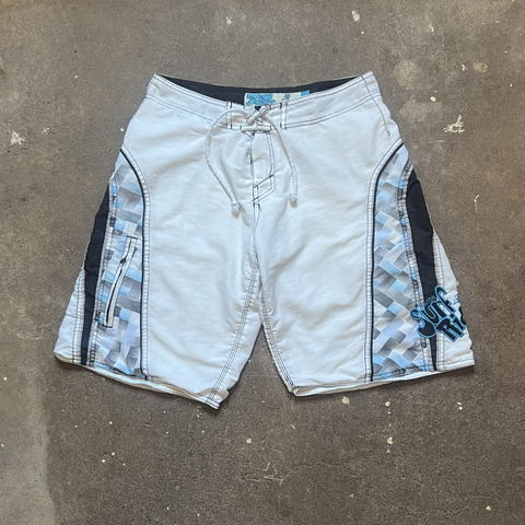 Short playero Rio Beach con logo bordado - Talla 32