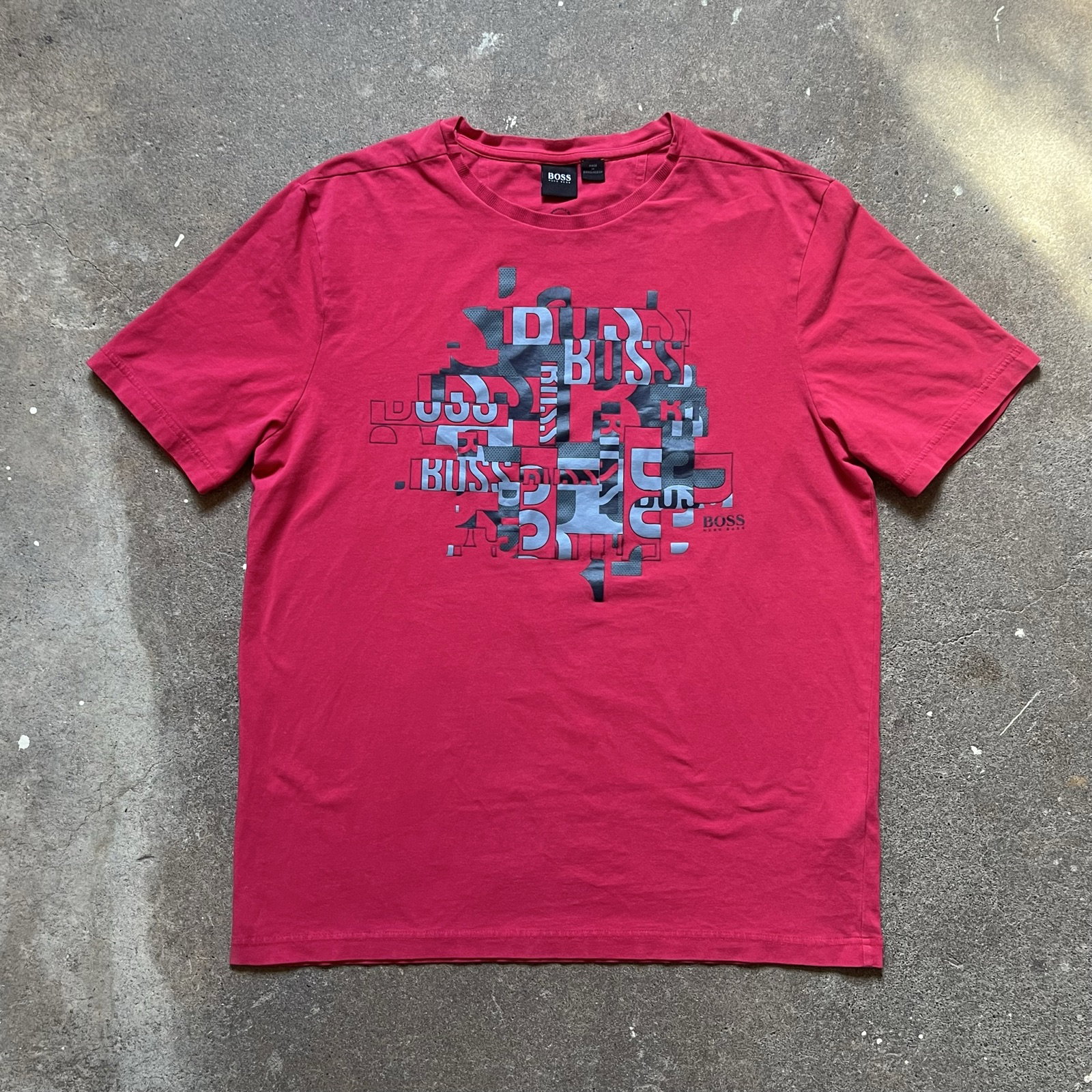 Playera HUGO BOSS OG Roja Talla L