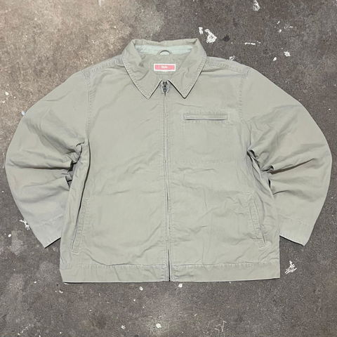 Vtg Mossimo cotton canvas workwear zip-up jacket