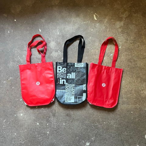 Lululemon 2020s Reusable Shopping Tote Bag Lot