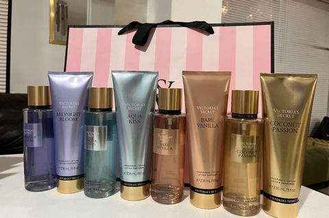 Cremas , mist y aceites Victoria Secrets
