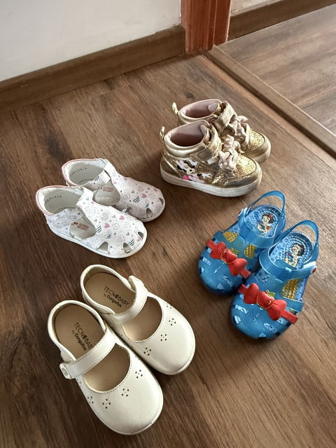 Lote de zapatos para niña - 14 cm, en excelente estado