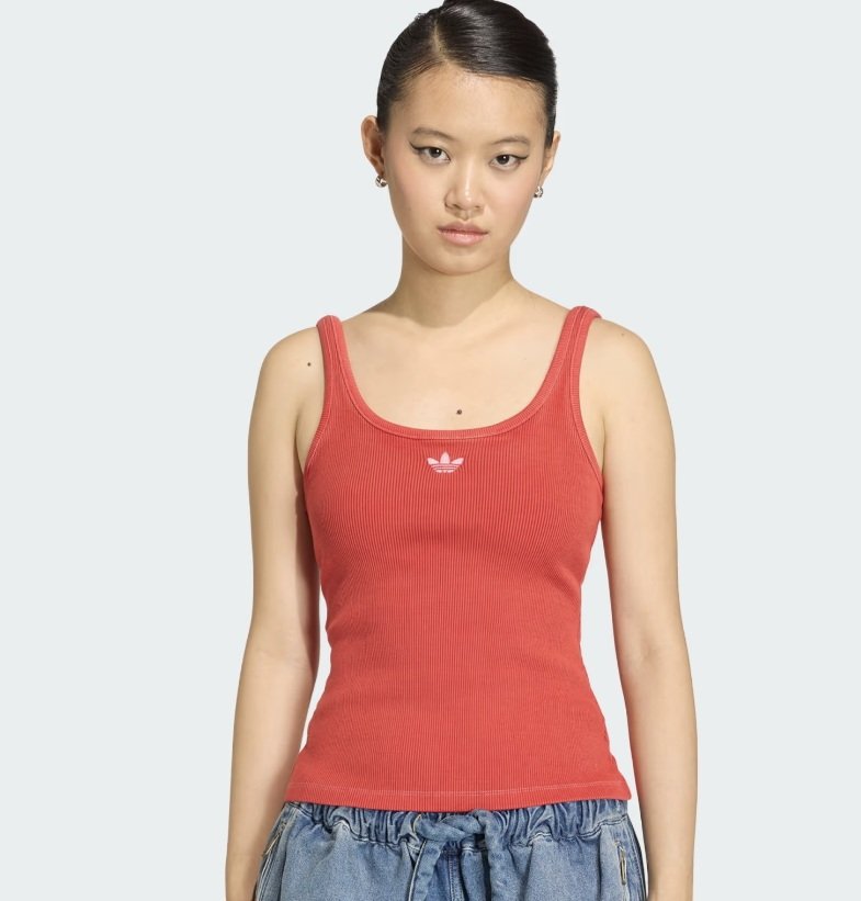 Playera roja adidas