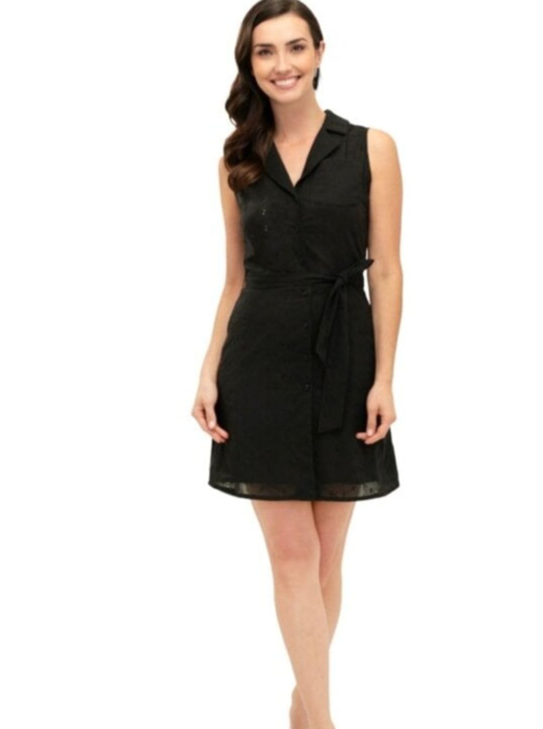 Vestido negro Atelier