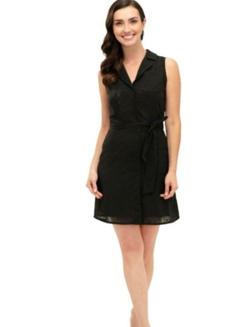 Vestido negro Atelier