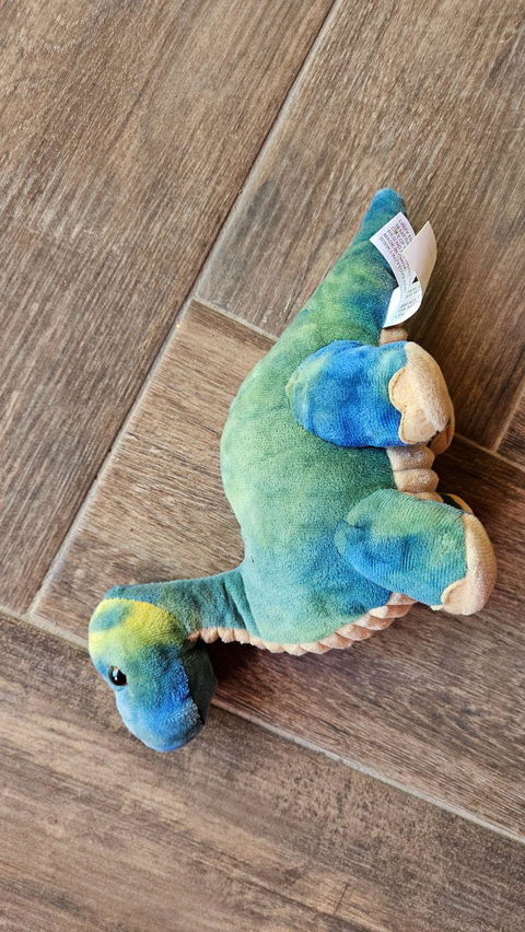 Peluche dinosaurio cuello largo colorido