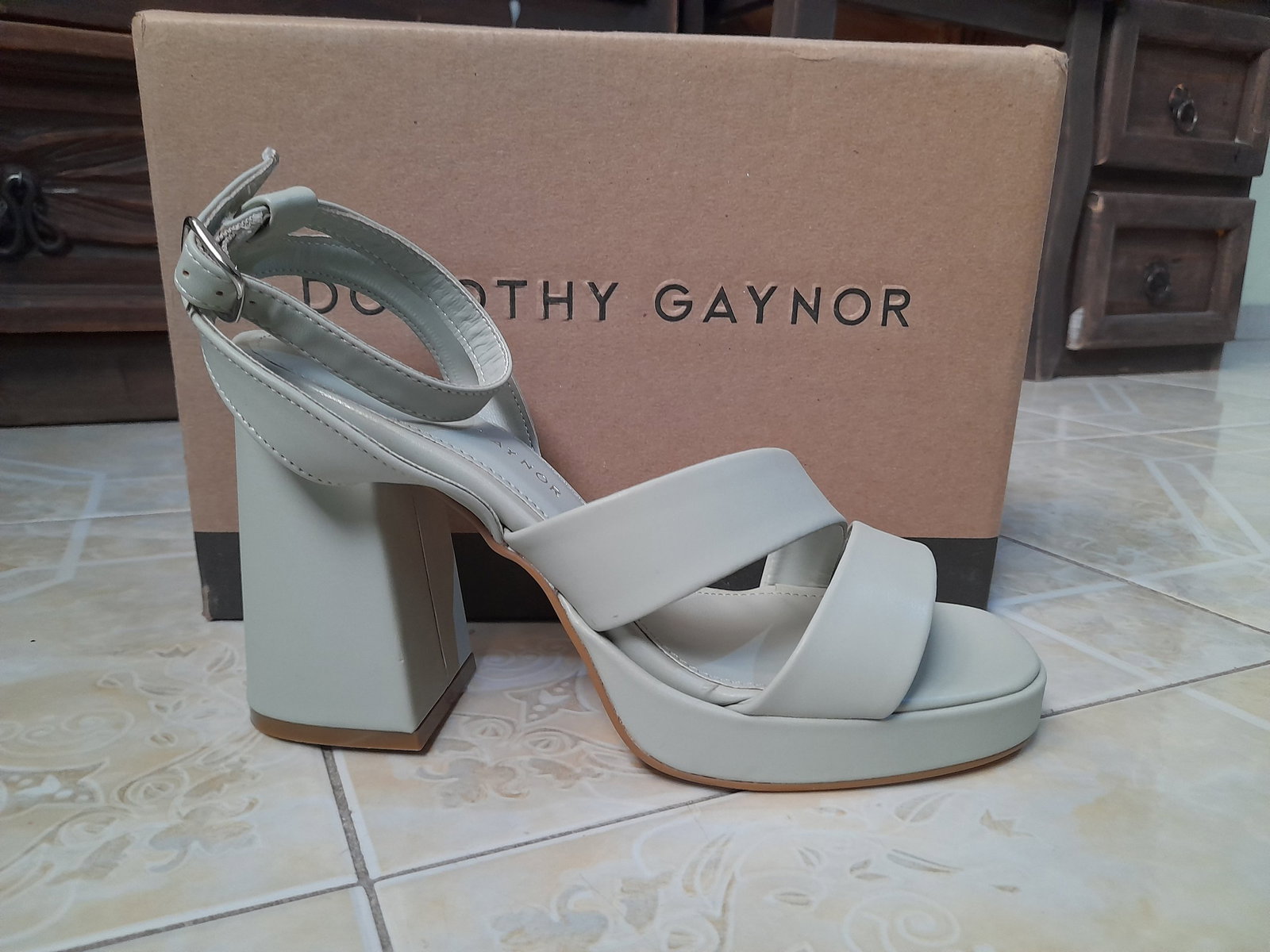 Zapatillas Dorothy Gaynor Nuevas Color Menta