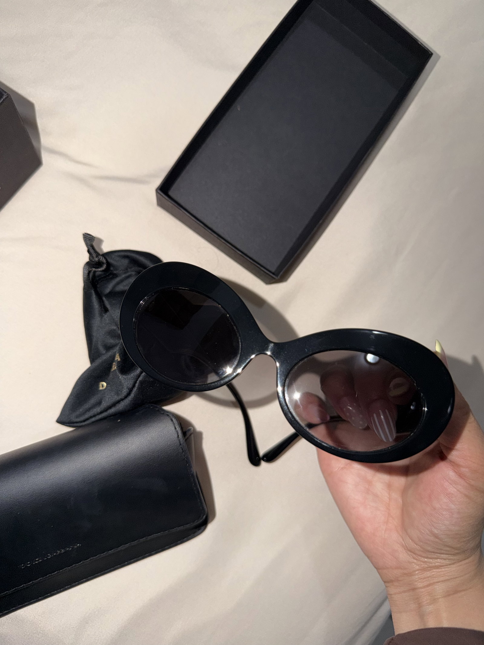 Lentes Dolce & Gabbana como nuevos con estuche y caja