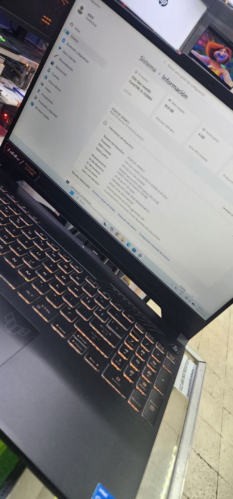 Laptop ASUS Gamer i5 12th Gen, 16GB RAM, 480GB SSD, NVIDIA RTX 3050