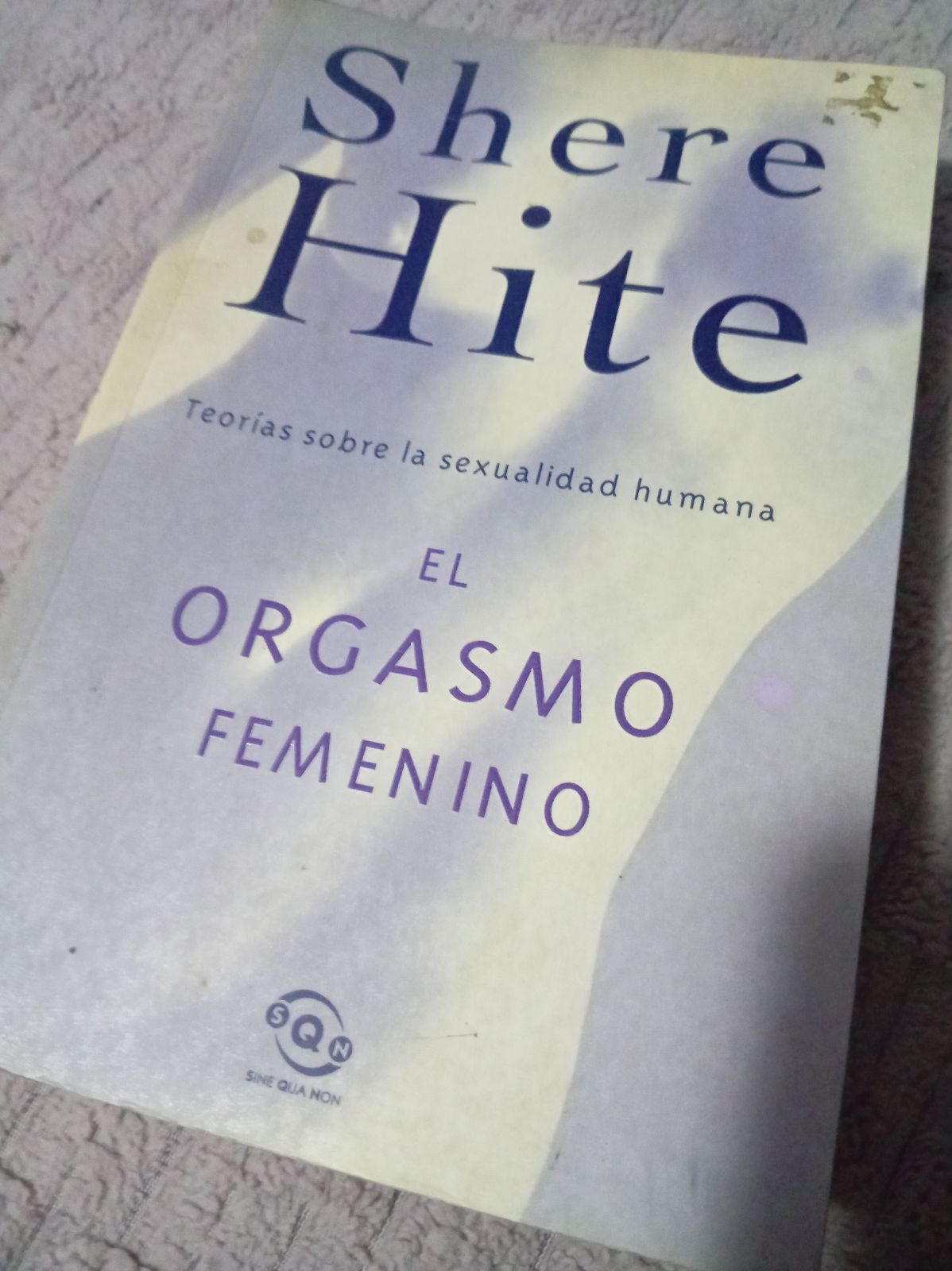 Libro El orgasmo femenino de Shere Hite