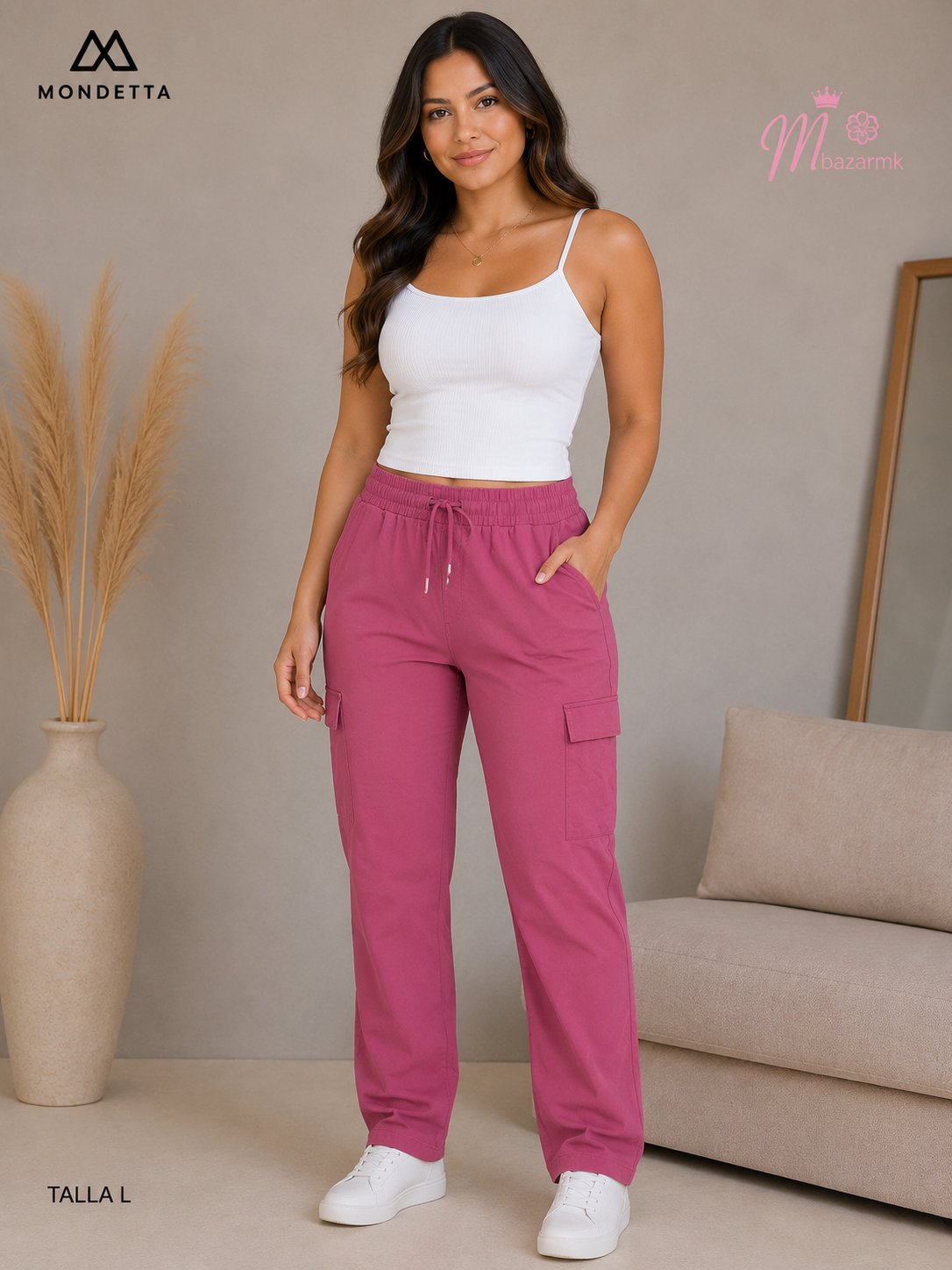 Pants Cargo Jogger Bugambilia
