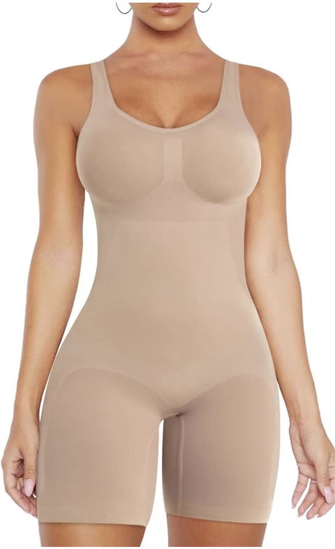 Faja Body Tipo Short L/XL Color Beige Nueva