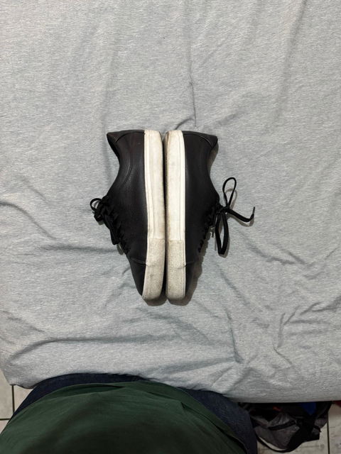 PULL&BEAR NEGRO Suela BLANCA