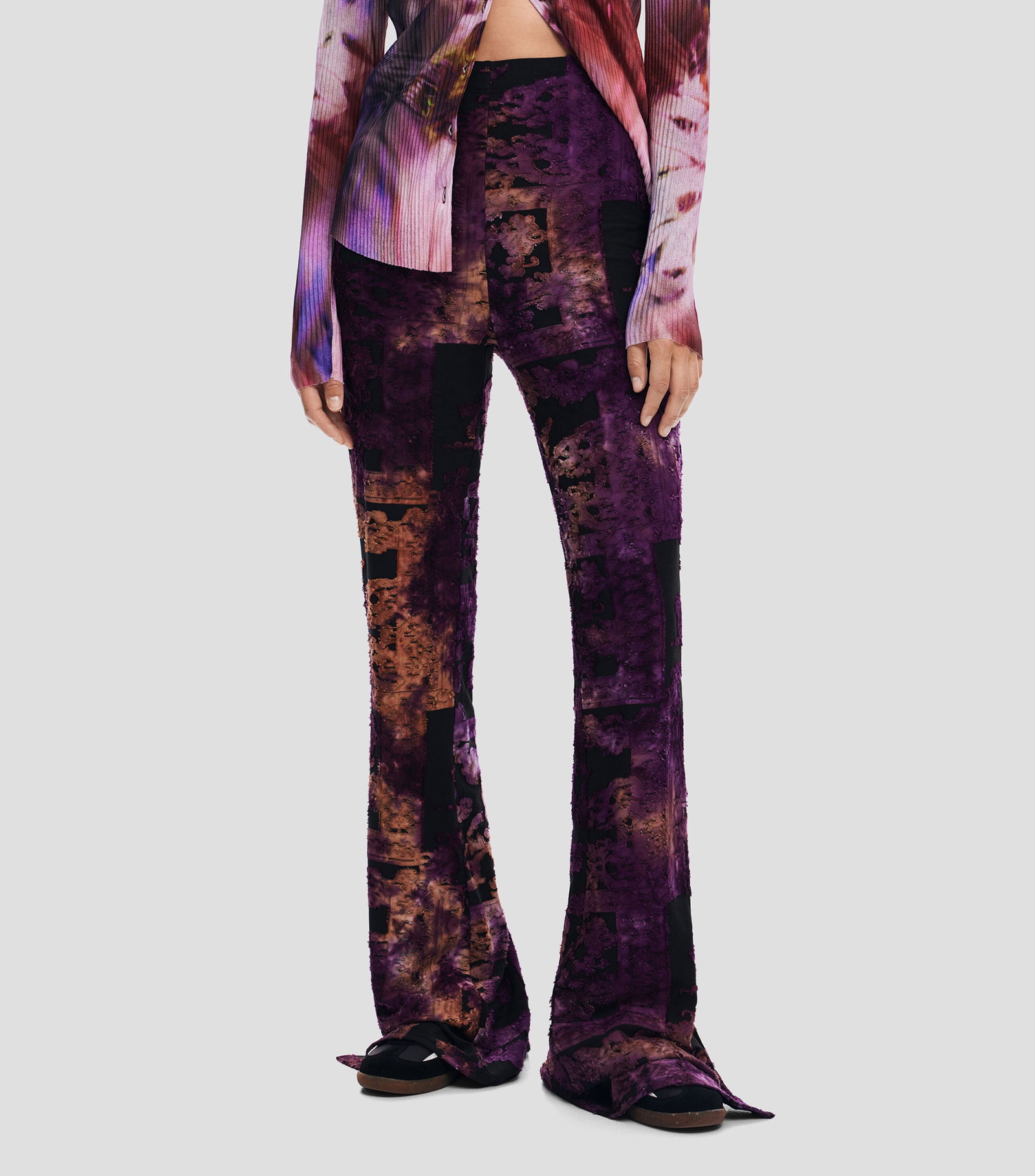 Pantalón Acampanado Desigual Lua 