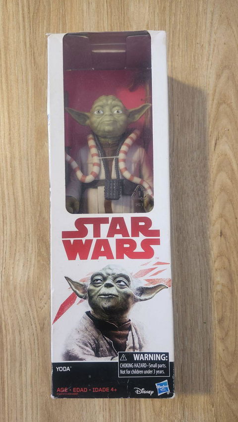 Figura de Yoda de la saga Star Wars.
