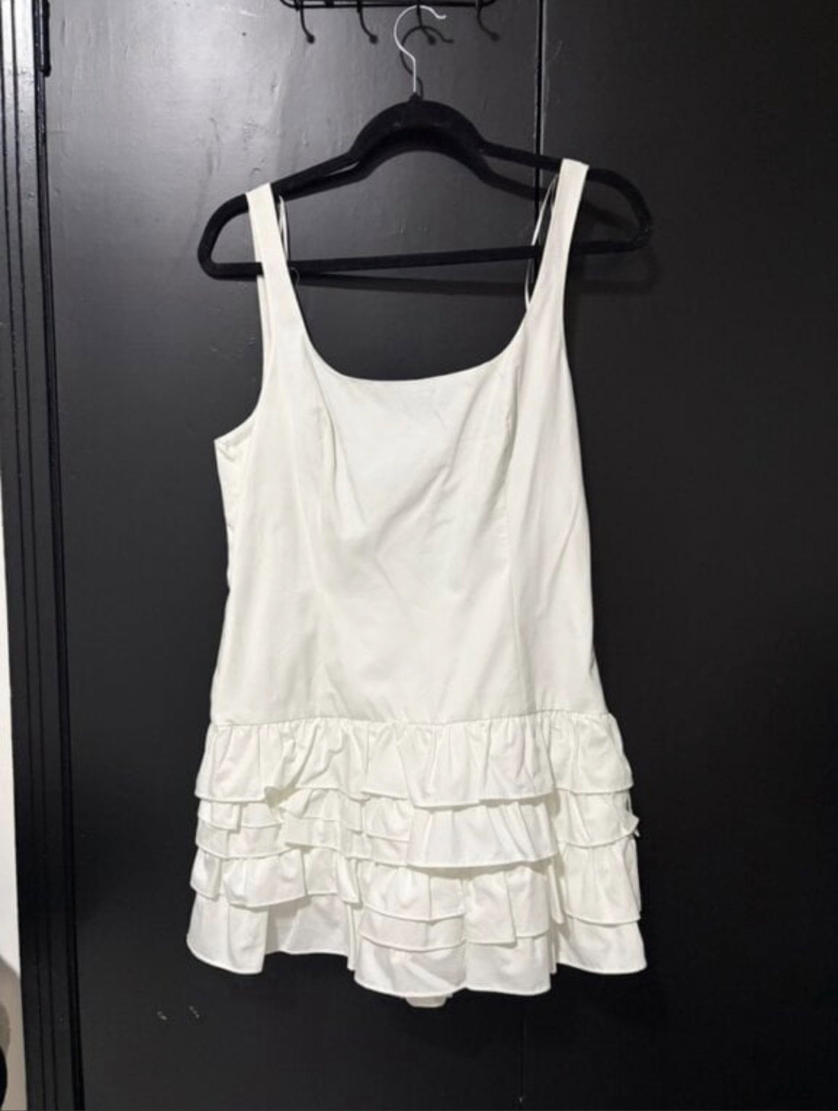 Vestido corto blanco de Zara - Nuevo