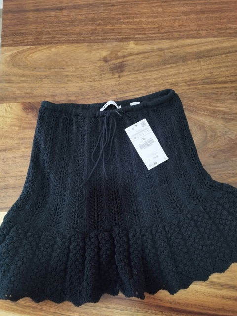 Falda Crochet Zara