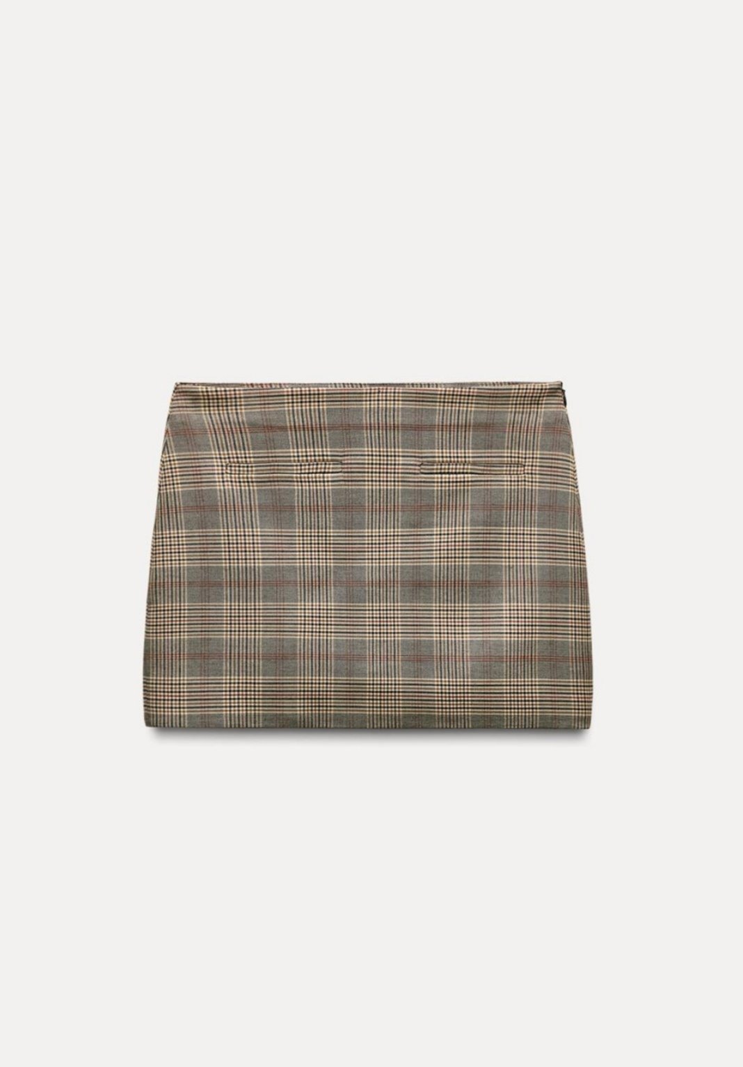 Falda tartan Zara 