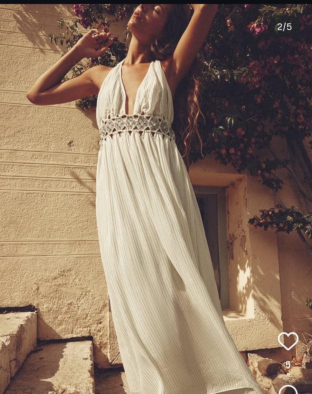 Vestido abalorios Zara 